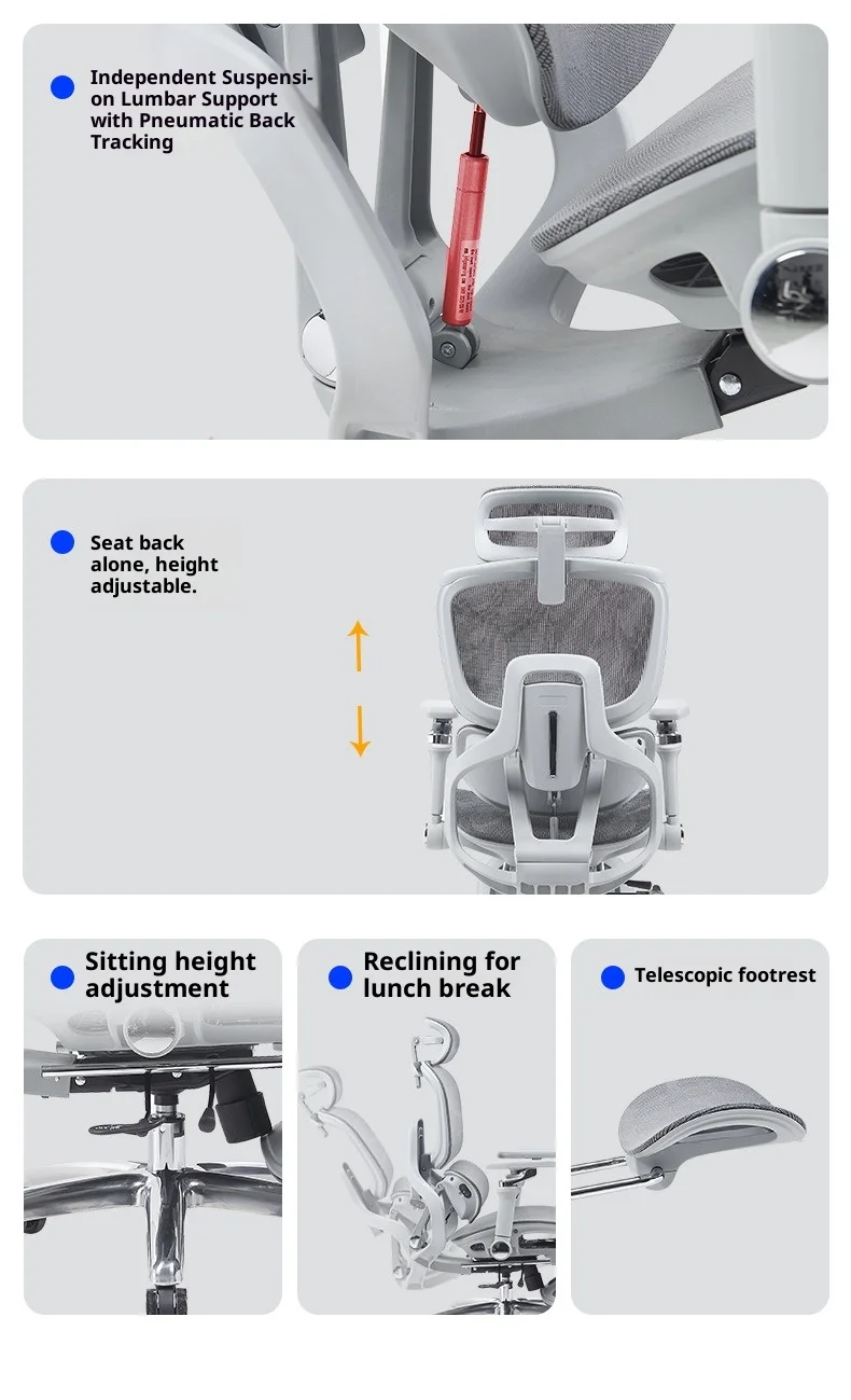 책상용 무중력 의자 게이밍 홈컴 높이 조절 의자 컴퓨터 게이밍 의자 편안한 의자 저렴한 가구 마갈루