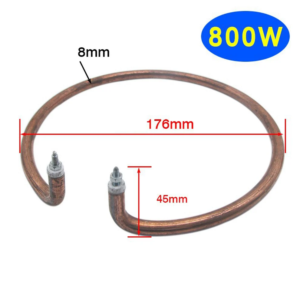 Electric Heating Coil Designed for Frying and Cooking with Aluminum Plate Heat Distribution and Copper Wire Safety