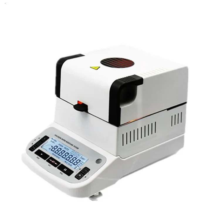 Rapid Soil Grain Moisture Analyzer Halogen Based Water Content Measurement Device