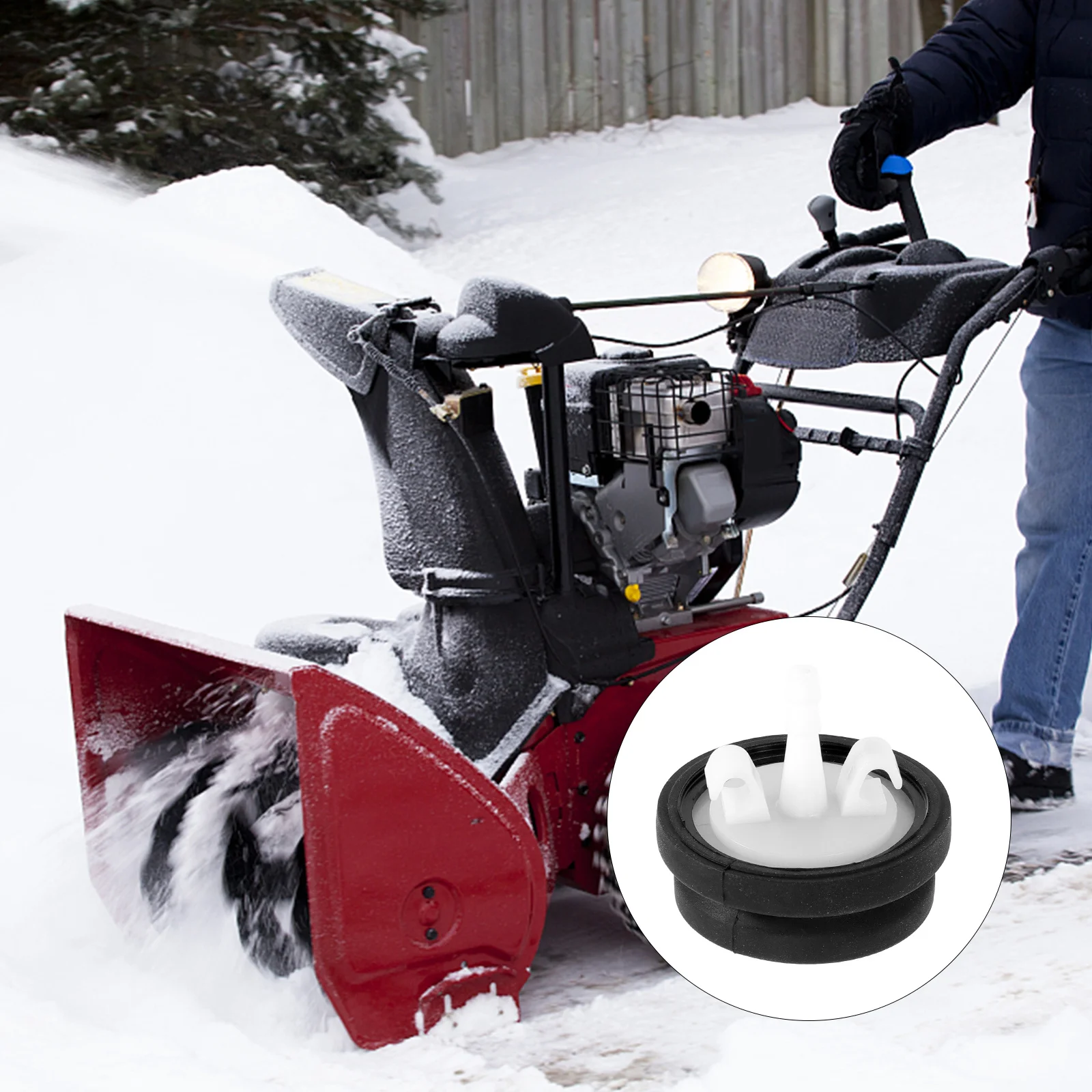 

5Pcs Primer Bulbs Durable Replacement Parts for Snow Blower Maintenance 66-7460 Snow Blower Parts Supplies