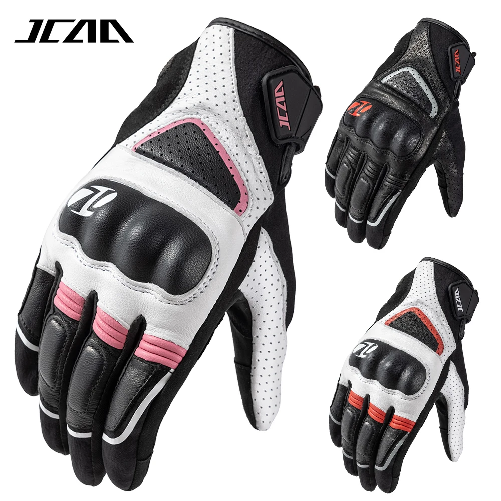 Xxl Motorcycle Gear - JCAA Erkek Retro Deri Motosiklet Eldivenleri