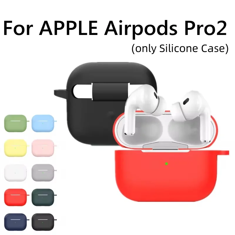 New Silicone Case For Airpods Pro2 Case Wireless Bluetooth For Apple Airpods pro 2 Case Cover Earphone Case For Air Pods Pro 2