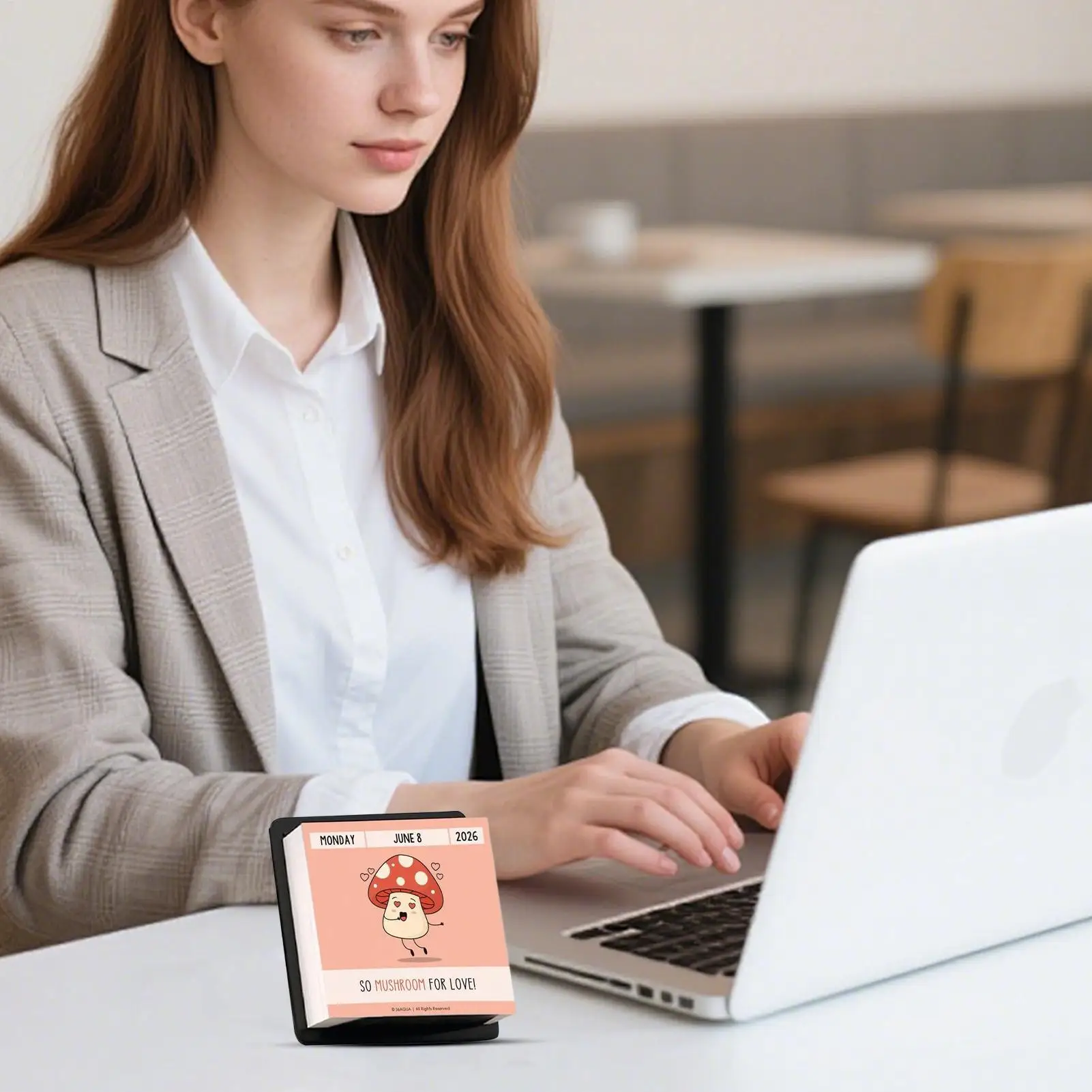 

2026 Fun and Inspirational Desk Calendar Perpetual Calendar Design Includes 365 Humorous and Inspirational Quotes Daily