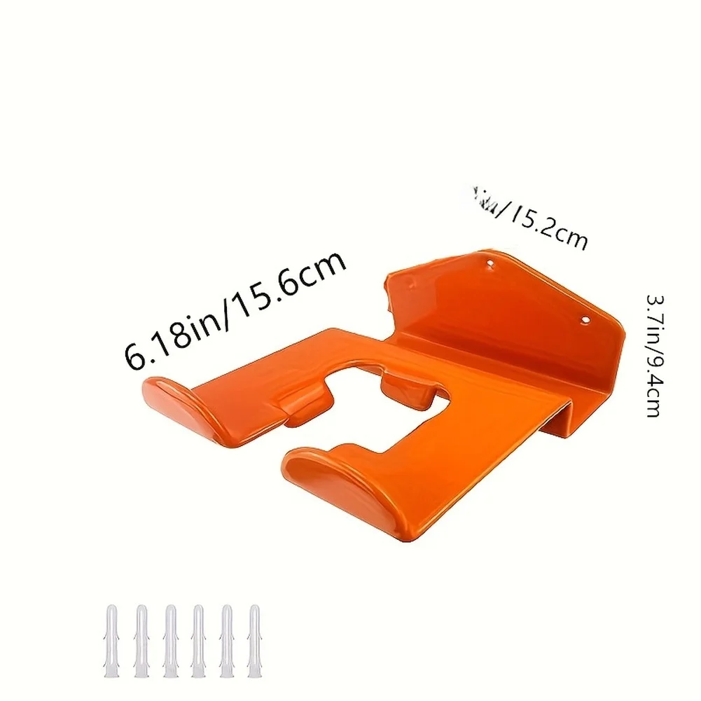 

1/2pc Heavy Duty Eater Hook Wall Mounted Lawn Trimmer Stand Garage Storage Organizer Anti-Slip For Gas Grass Trimmers Gardentool