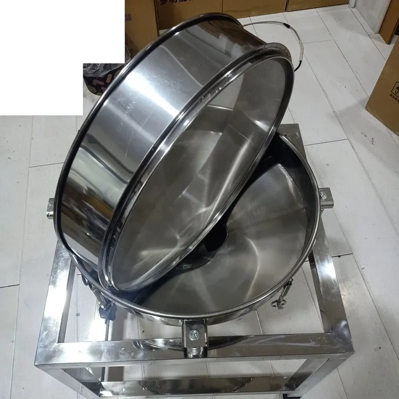 60cm 진동 체 식품 전기 스크린 밀가루 분말 체질기 여과 및 분리 스크린 기계