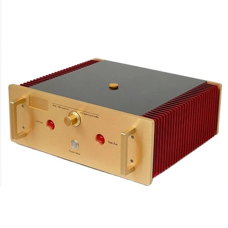 

Finished Hi-End Home Audio Amplifier 200W*2 Refer Swiss darTZeel NHB-108 Power Amp Circuit