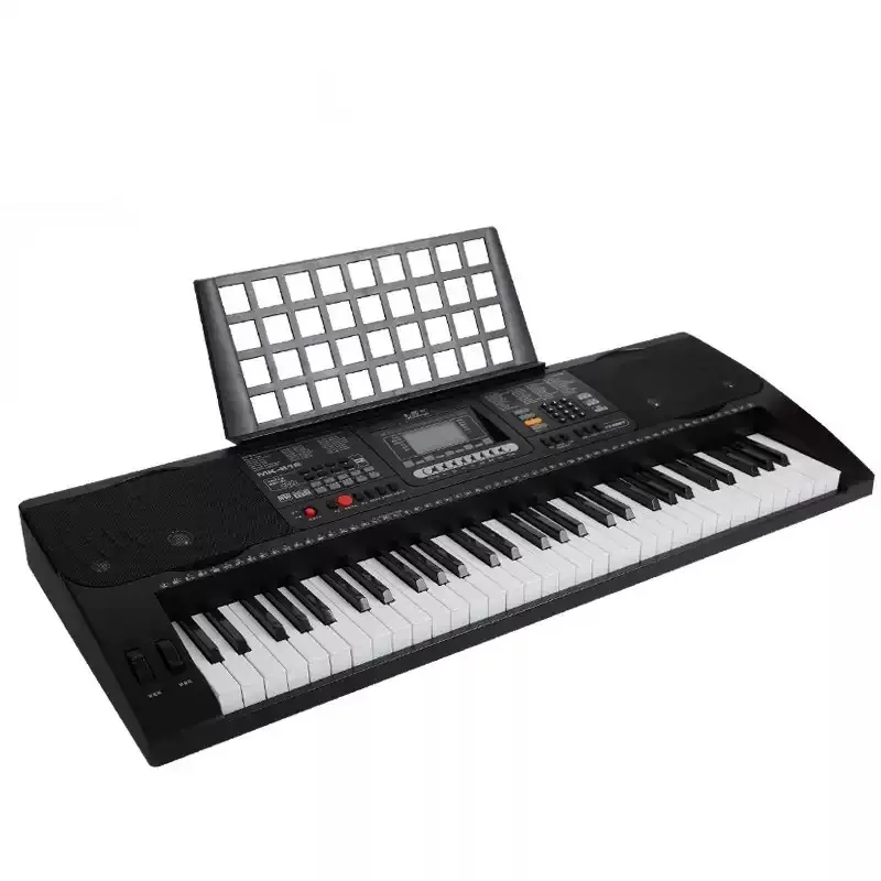 61-клавишная электронная клавиатура MK-812 — воспроизведение USB/MP3, профессиональная производительность, английская версия 61-клавишная электронная клавиатура MK-812 — воспроизведение USB/MP3, профессиональная производительность, английская версия