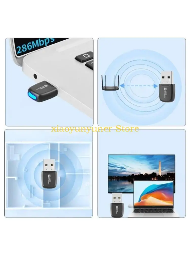 

P9JB 2.4G USB2.0 адаптер сетевой приемник WiFi ключ для настольных ноутбуков