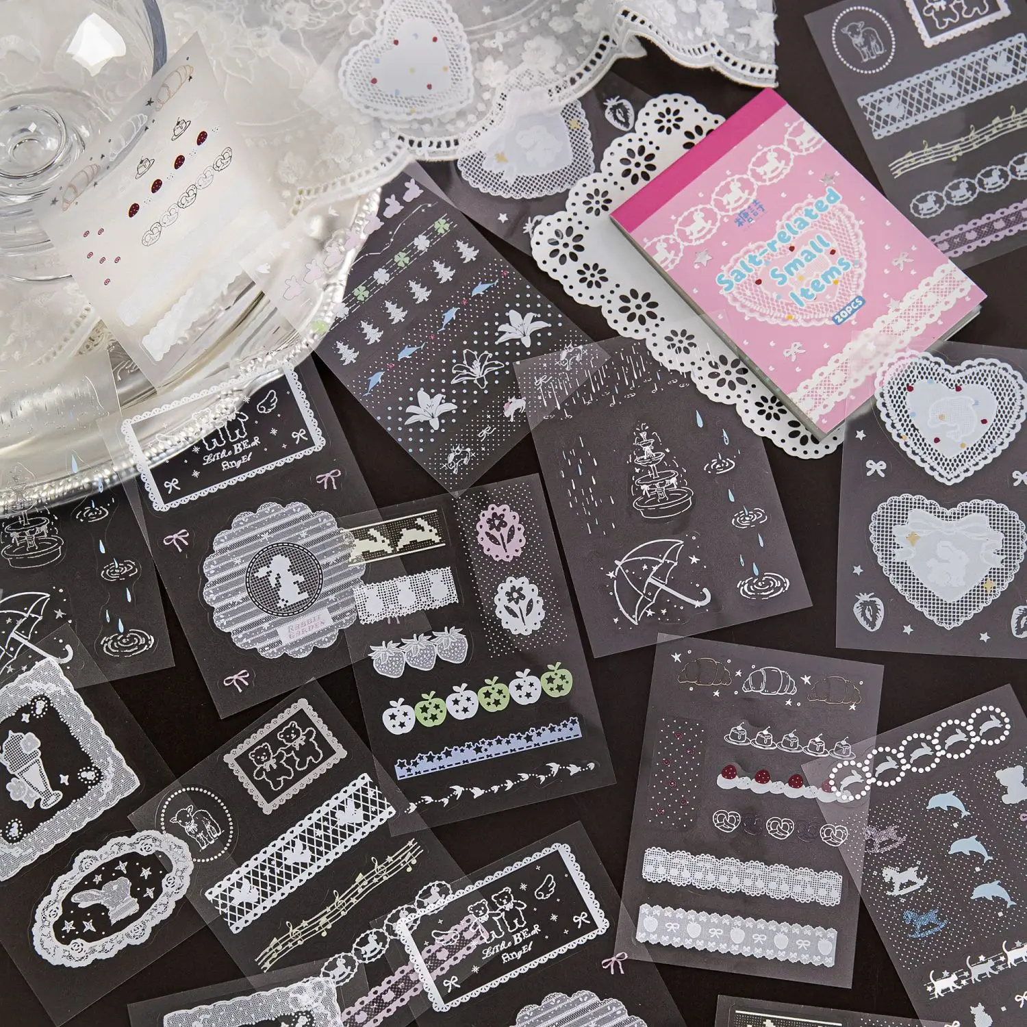 

80pcs Kawaii Stationery Stickers Sugar Diary Junk Journal Planner Decorative Sticker Scrapbooking