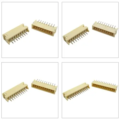 Kit connettore JST, adattatore passo Jst 1.5mm ZH1.5 SMT Header, JST-ZH tipo laterale intestazione ad angolo retto (ZH1.5-SMT-R/A)