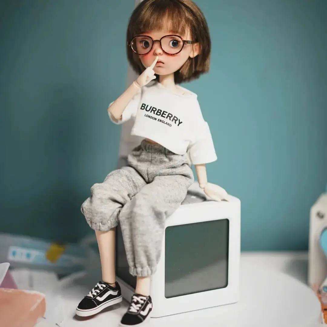 

New BJD doll 1/6-zhuzhubao large head series doll resin material DIY makeup doll model toy Multiple Free shipping from stock