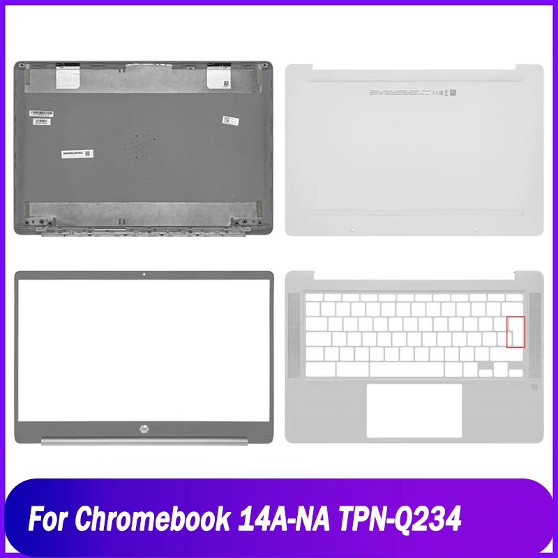 غطاء خلفي LCD للكمبيوتر المحمول لطابعة HP Chromebook ، غطاء خلفي ، إطار أمامي ، مسند خلفي ، غطاء قاعدة سفلي علوي ، A ، B ، C ، D Shell ، جديد