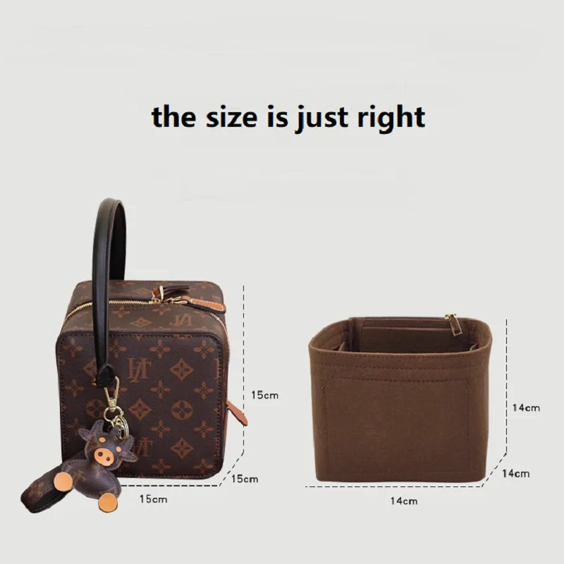 【Only Sale Inner Bag】Bag Organizer Insert For Lv Square Organiser Divider Shaper Protector Compartment