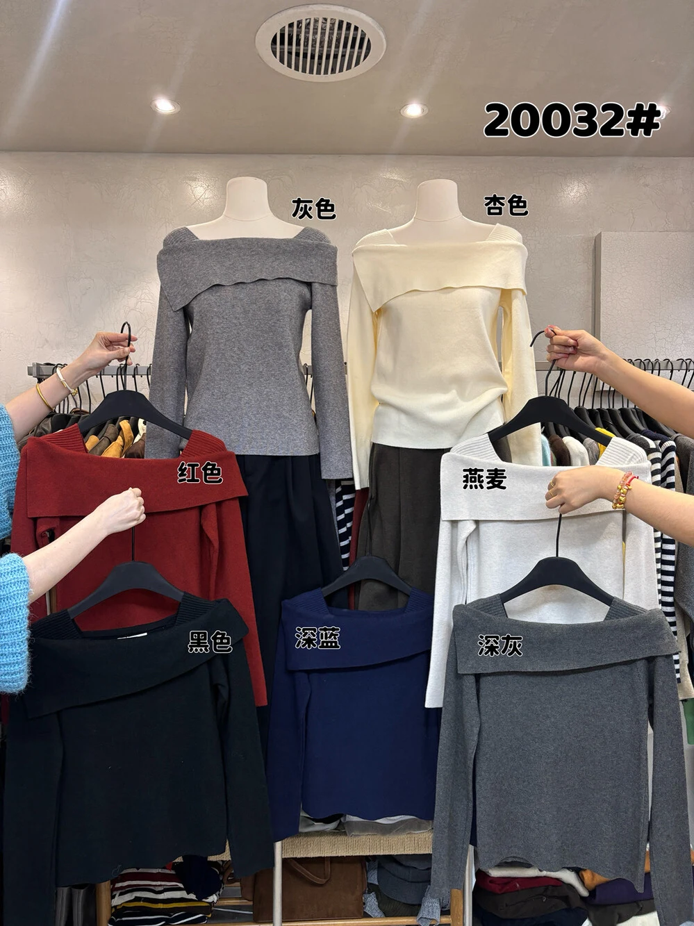 المرأة الخريف الشتاء أنيقة مائل الرقبة طويلة الأكمام ضئيلة سترة سيدة بلون البلوز لمط الأساسية البلوز الأعلى