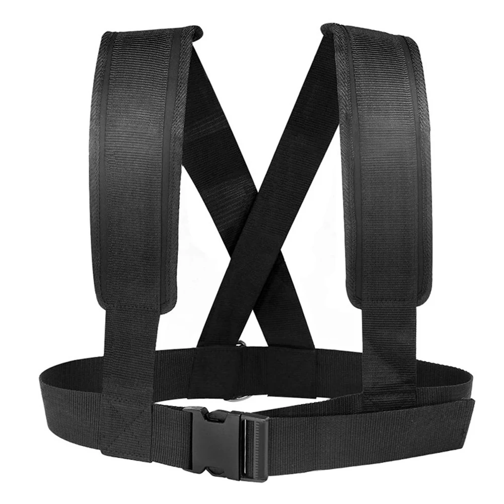 Sled Harness Tire Pulling Harness Pull Strap Weight Training Speed Chute Harness Football Workout Equipment For Training