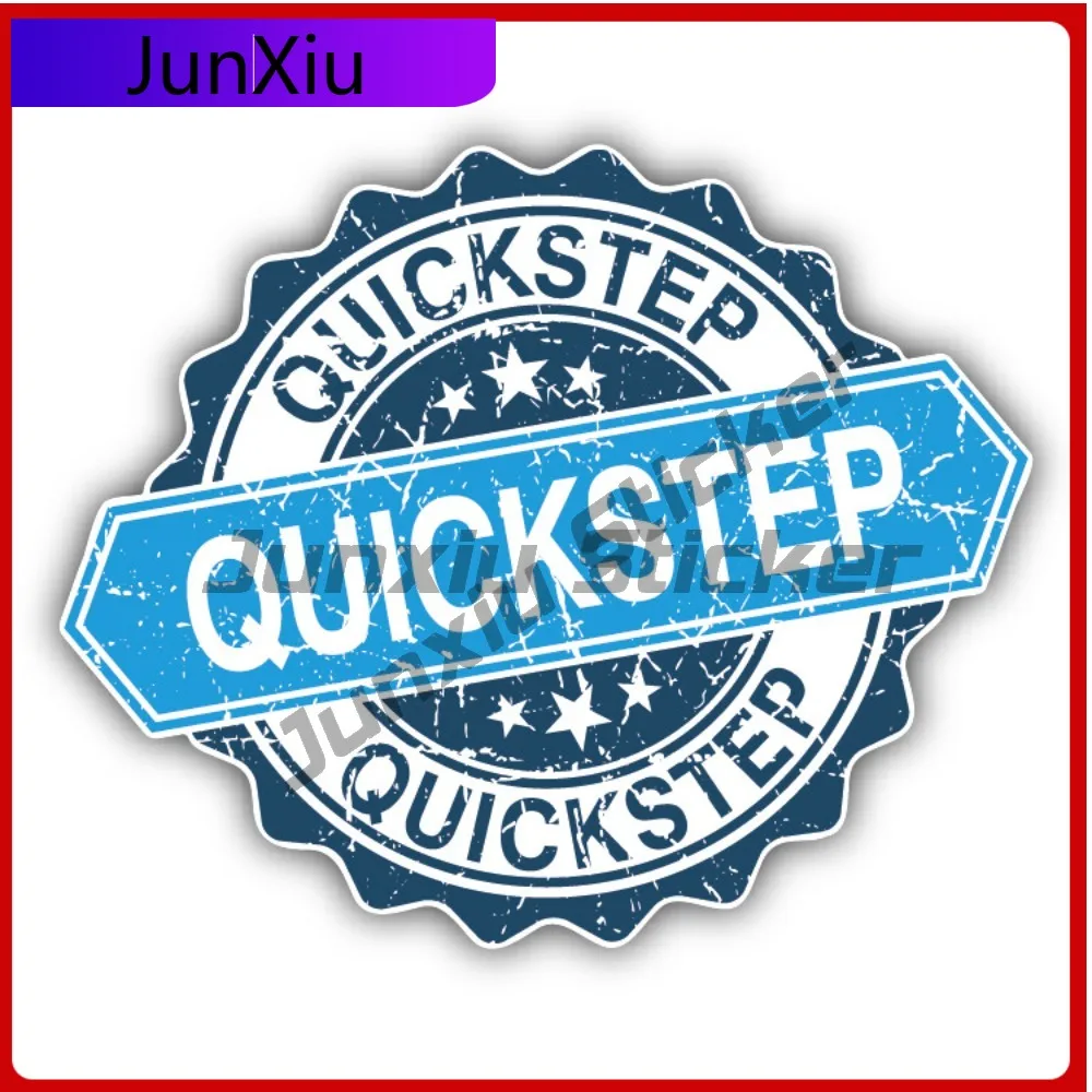 

Quickstep Creative Sticker Stamp Car Decal Bumper Stickers Cute Style Laptop Use For Laptop Surface Automotive Decor Waterpro