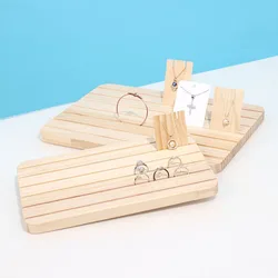 Earring Display Rack Necklace Earring Ring Storage Board Ear Nail Bracelet Card Display Props