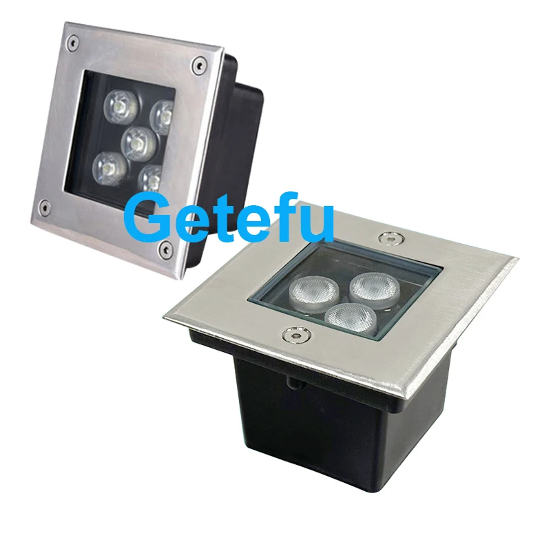 LED-Untergrundleuchte, 3 W, 5 W, 10 W, wasserdichte Stehlampe, Bodenleuchte für den Außenbereich, Landschaft, Garten, Weg, vergrabener Hof, 85–265 V, DC12 V, IP68 – Detail 15