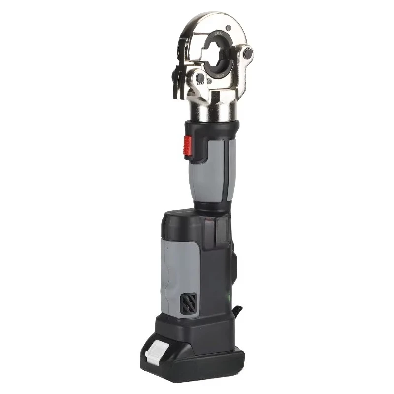 Mini Rechargeable LS-300 Electric Crimping Pliers Portable Hydraulic Tools with Straight Handle Digital Display Small Convenient