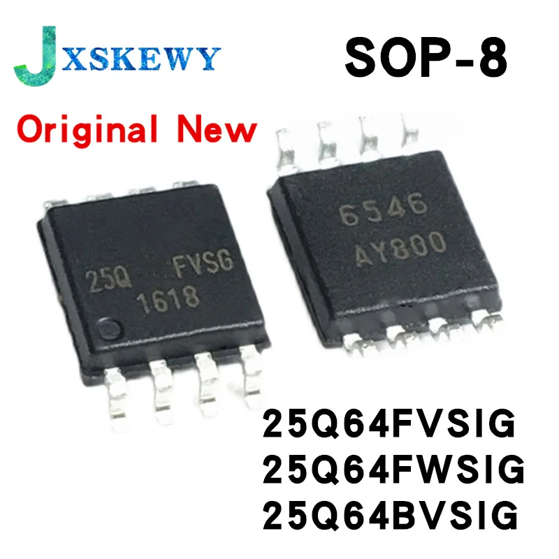 5PCS 10PCS Neue 25Q64FVSIG 25Q64FWSIG 25Q64BVSIG W25Q64FVSIG W25Q64FWSIG W25Q64BVSIG sop-8 Chipsatz