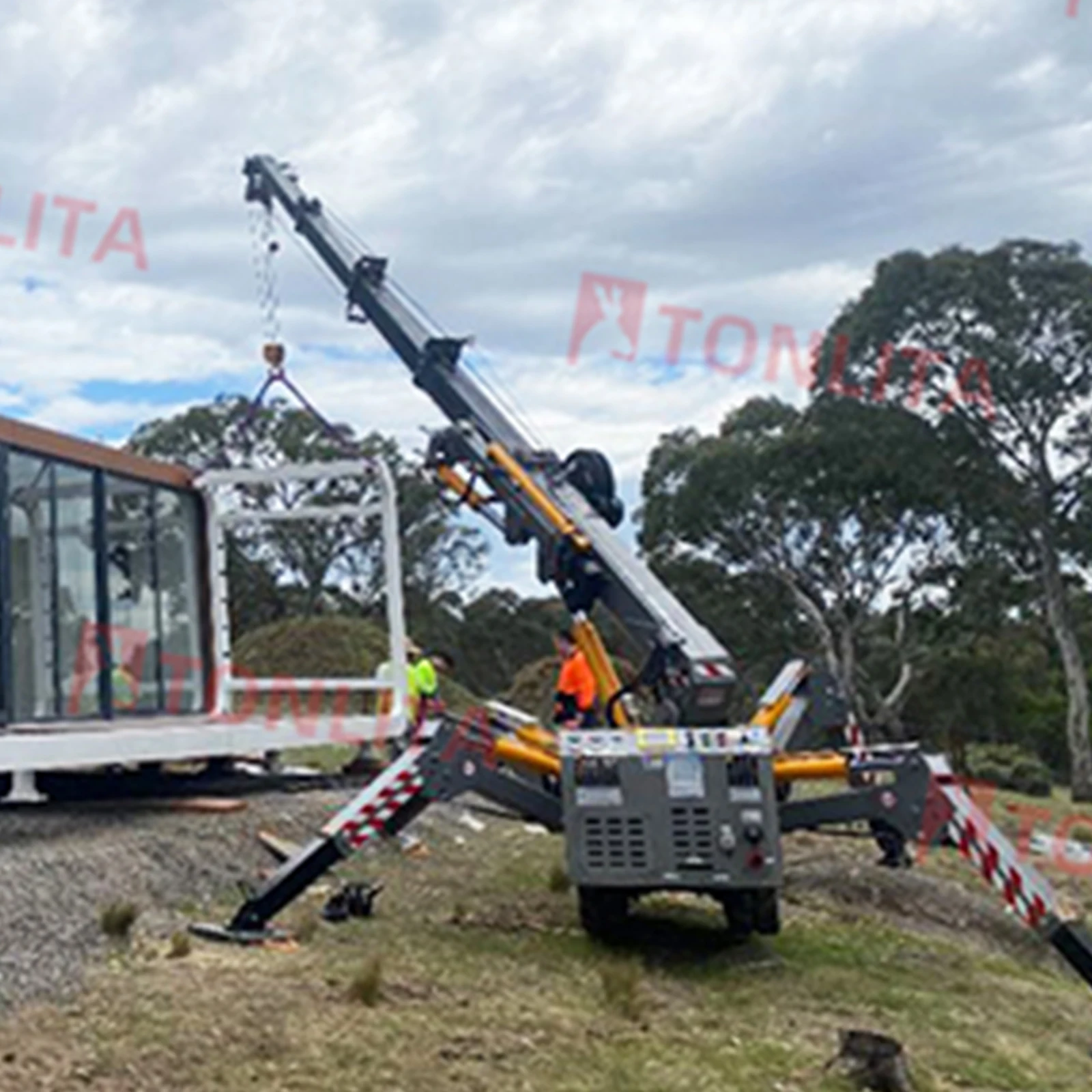 Özelleştirilmiş Kompakt Mini T - Compact Crawler Boom Lift incelemesi ve fiyatı