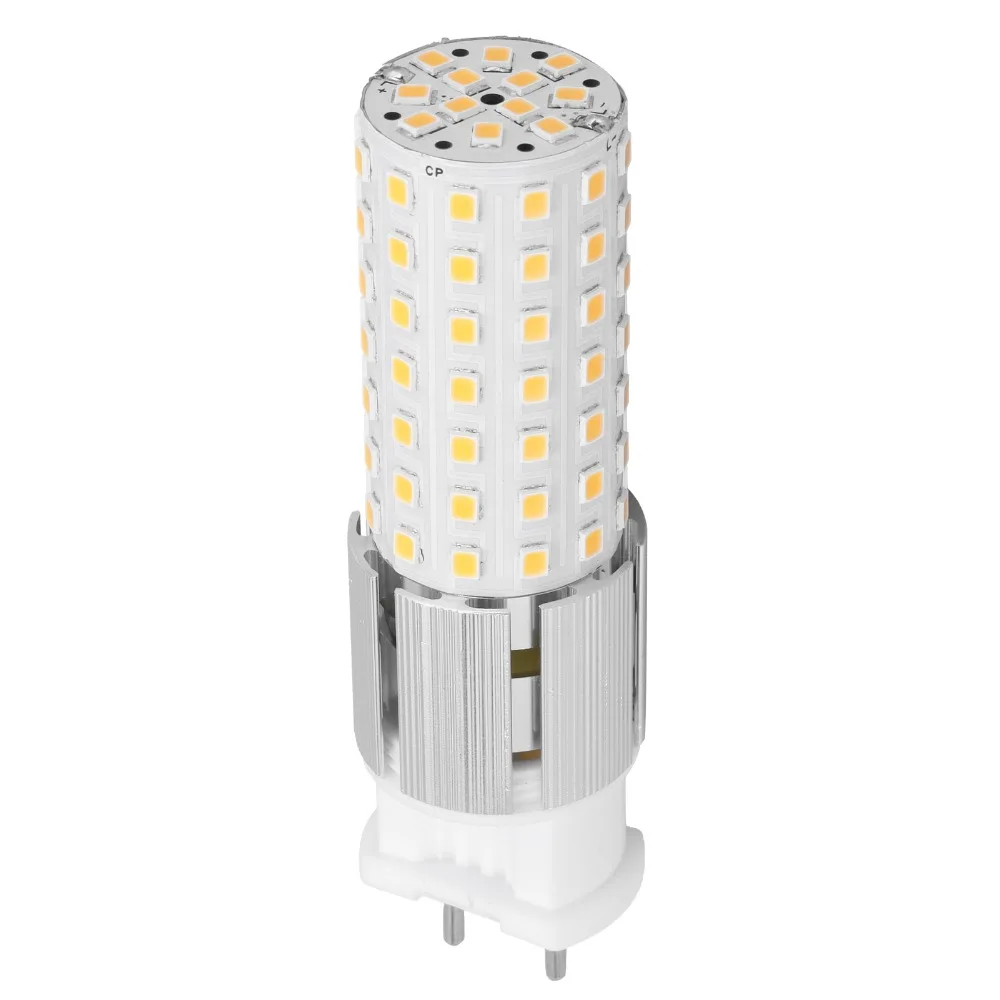 Natural White LED Corn Bulb Cylindrical Shape Multi-Sided LED Array LED Light Bulb Metal Halide Replacement Ribbed Housing