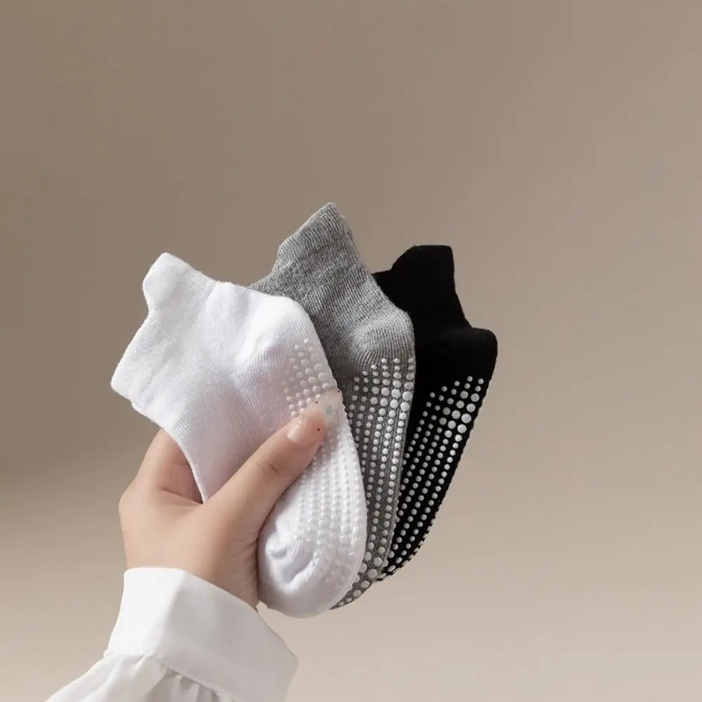 

6Pairs New Cotton Baby Solid Socks Non-slip Infant Kids Tube Sock Short Newborn Toddle Walking Socks Baby