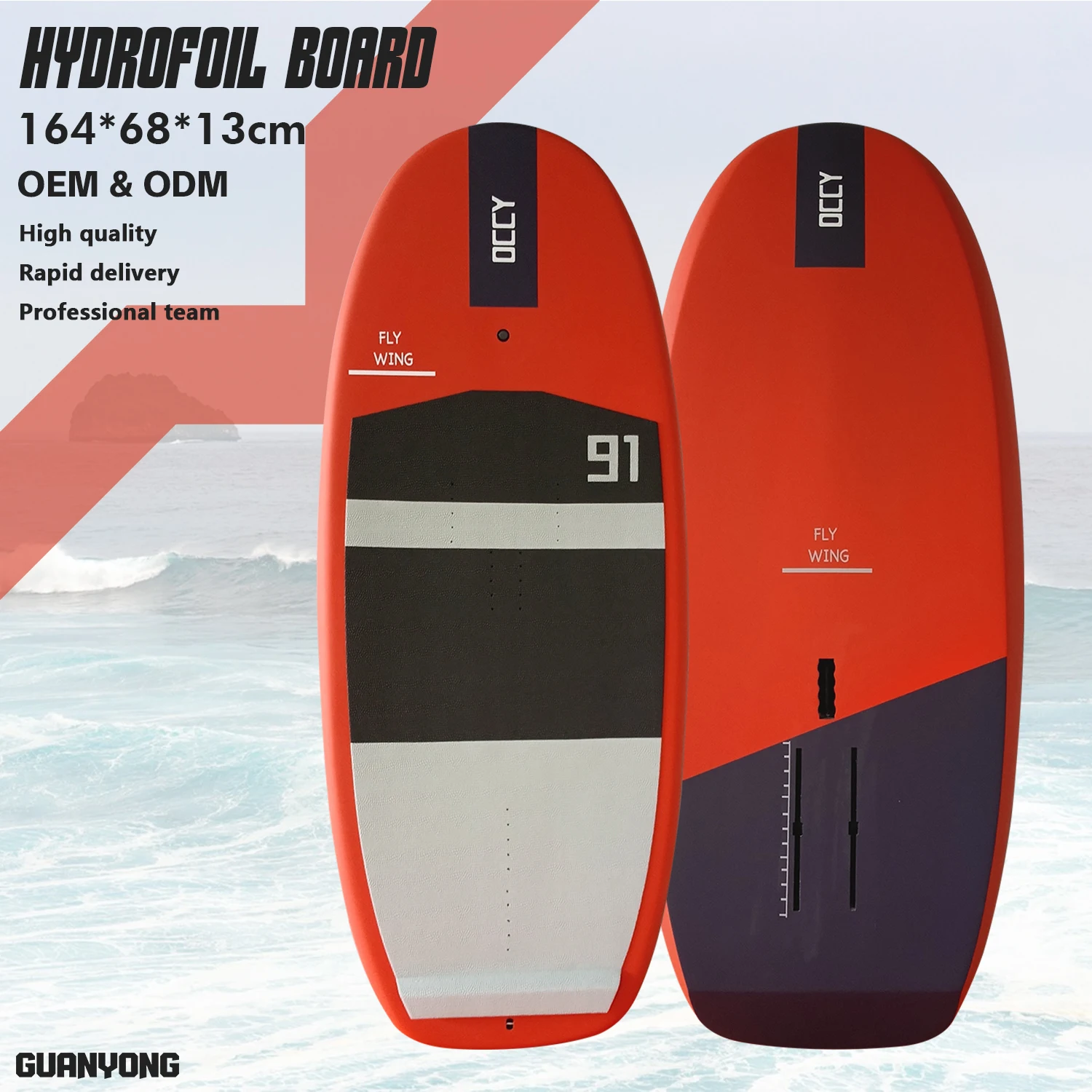 

OEM Windfoil Board 91L Hard Carbon Surfboard Foil for Surf Downwind Water Sports sup Paddle Board Kite Surfing Wing Hydrofoil