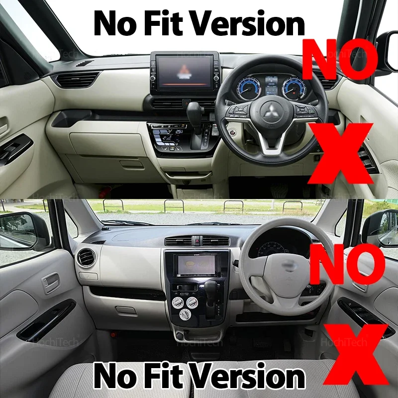 لنيسان Dayz B40 لميتسوبيشي EK 2019-2025 غطاء لوحة سيارة تجنب لوحة مضيئة أداة غطاء منصة اكسسوارات السجاد #3