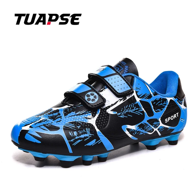 TUAPSE Voetbalschoenen Kinderen Professioneel Voetbal Gras Outdoor Demping Lichtgewicht Ademende Trainingssneakers Maat 28-38