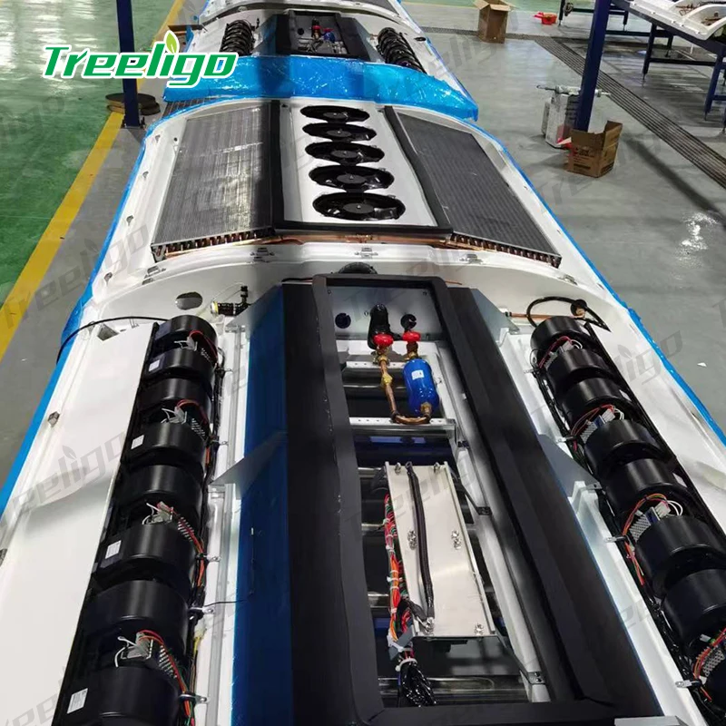 Unità di climatizzazione per veicoli a motore Refrigeracao per autobus scolastico per autobus sul tetto