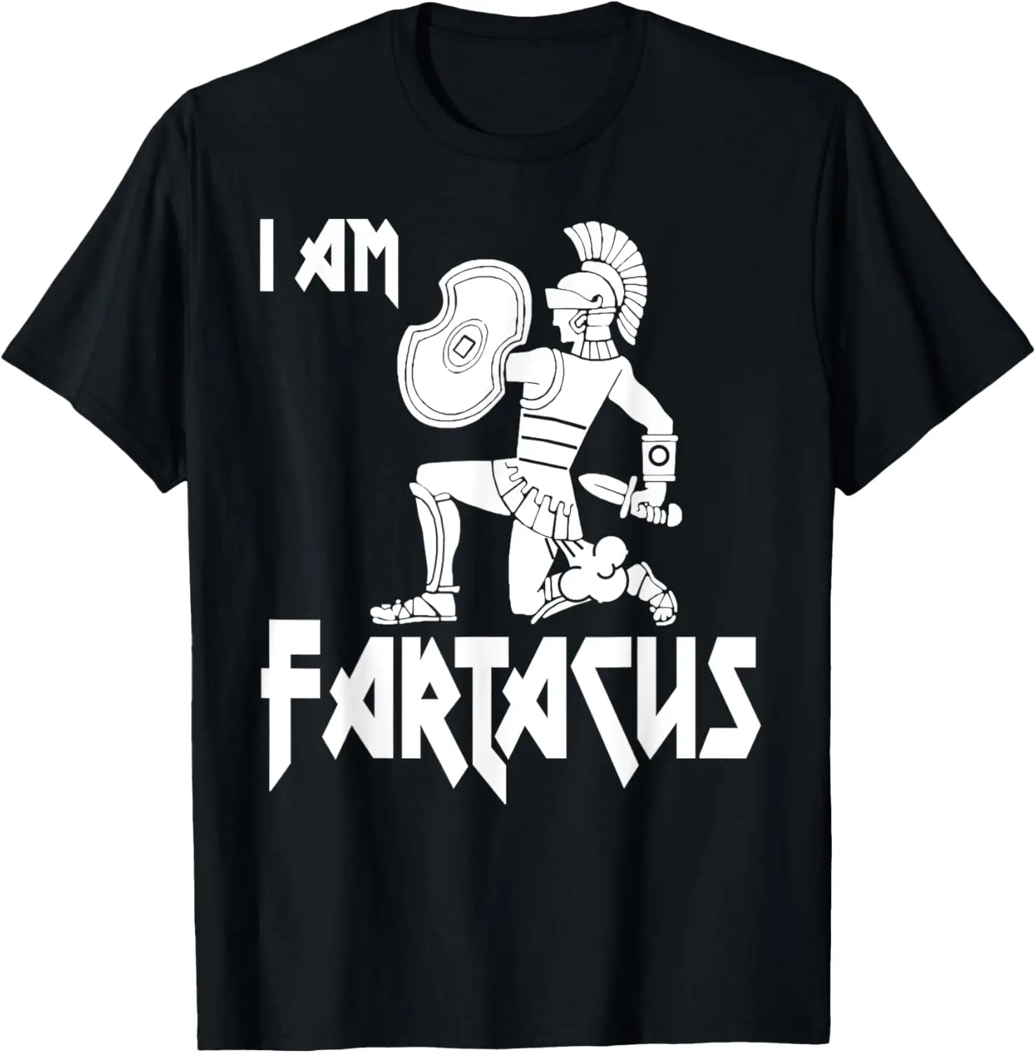 T-shirt divertente con scoreggia e scoreggia di I Am Fartacus Farticus