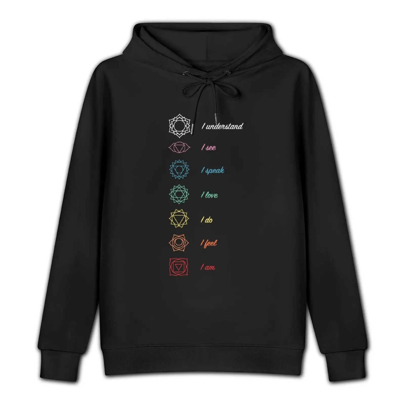 7 Chakras Meditation Kundalini Yoga 2 Edition Pullover Hoodie mens designer clothes men's clothes men's hoodie sweatshirt