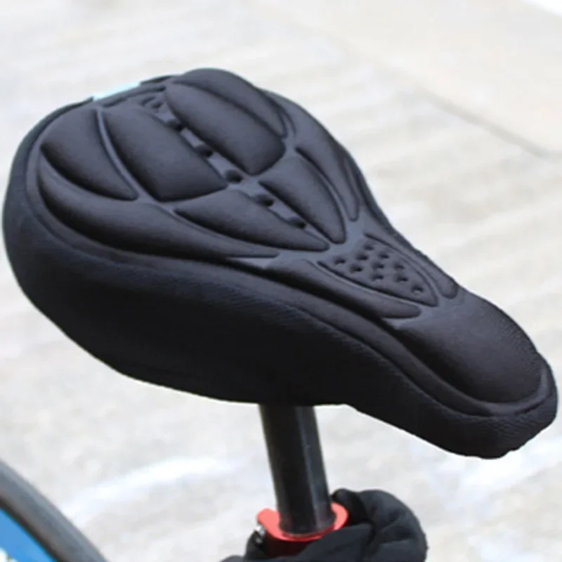 New 3D  Saddle Seat NEW Soft Bike Seat Cover Comfortable Foam Seat Cushion Cycling Saddle for  Bike Accessories DROPSHIPPING