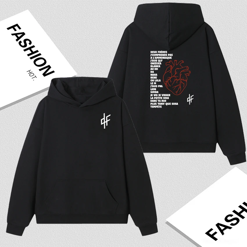 

Rapper PNL Le Monde Chico Album Graphic Sweatshirts Men Women Fashion Hip Hop Hoodies Casual Autumn Winter Streetwear Pullovers