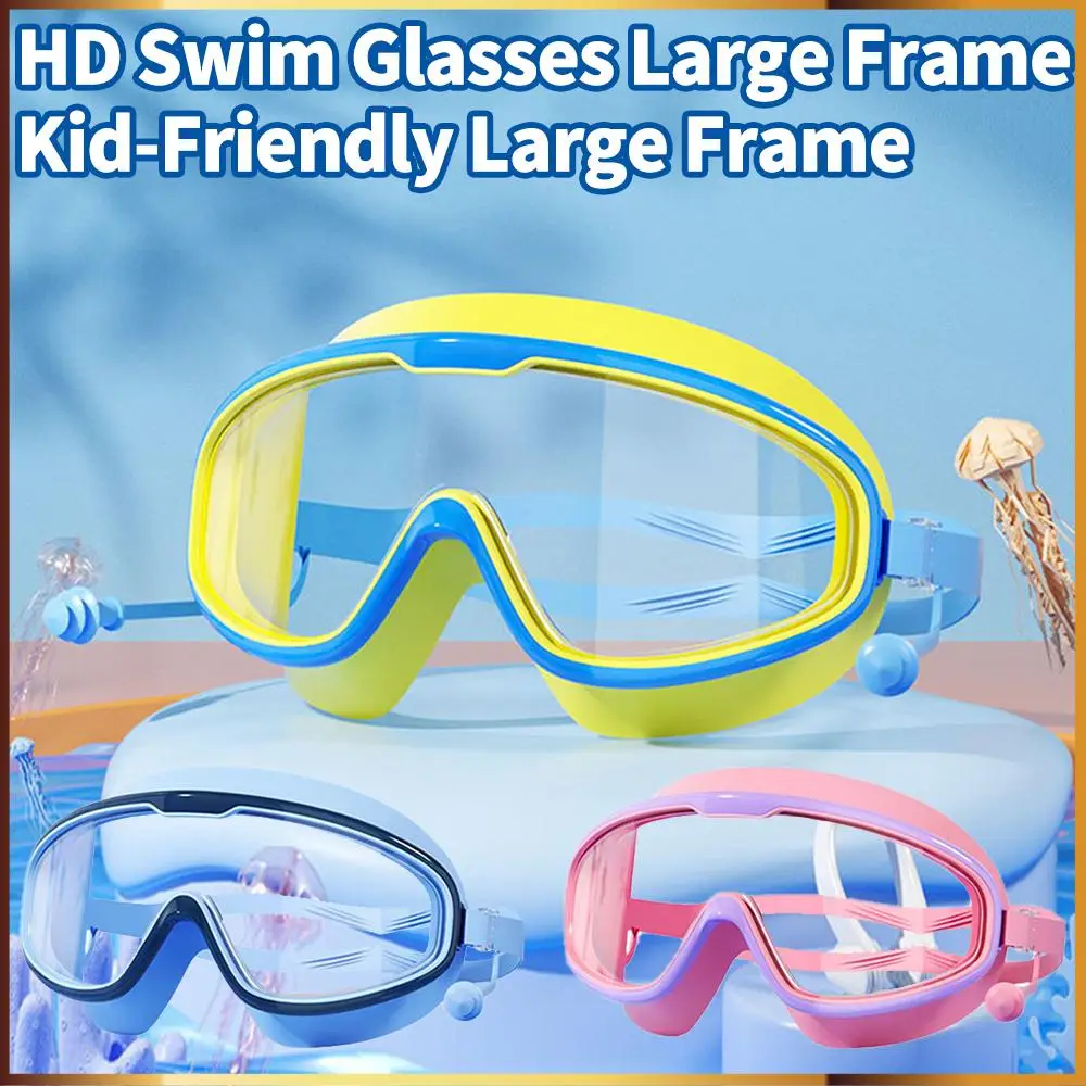 

1-5PCS Water Glasses Professional Anti Fog Adjustable Swimming Goggles Adults kid Waterproof Swim Child Glasses Swimming glasses