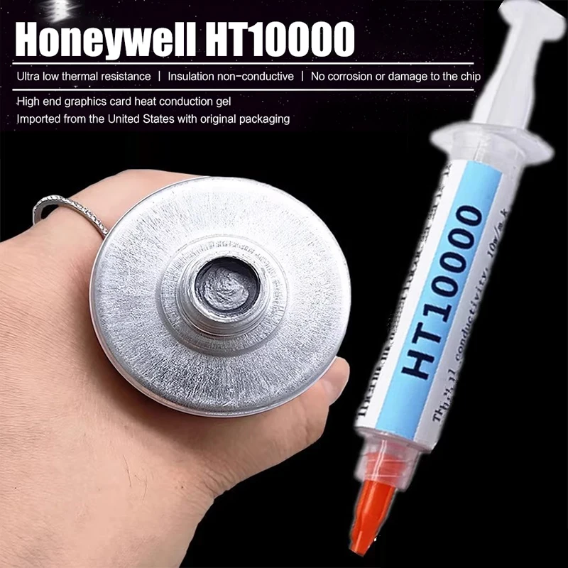 Honeywell HT10000, Wärmeleitpaste, 10 W/m. K Kitt, leitfähiges Silikon-Phasenwechsel-Wärmeleitpaste-Material für CPU-GPU-Laptops