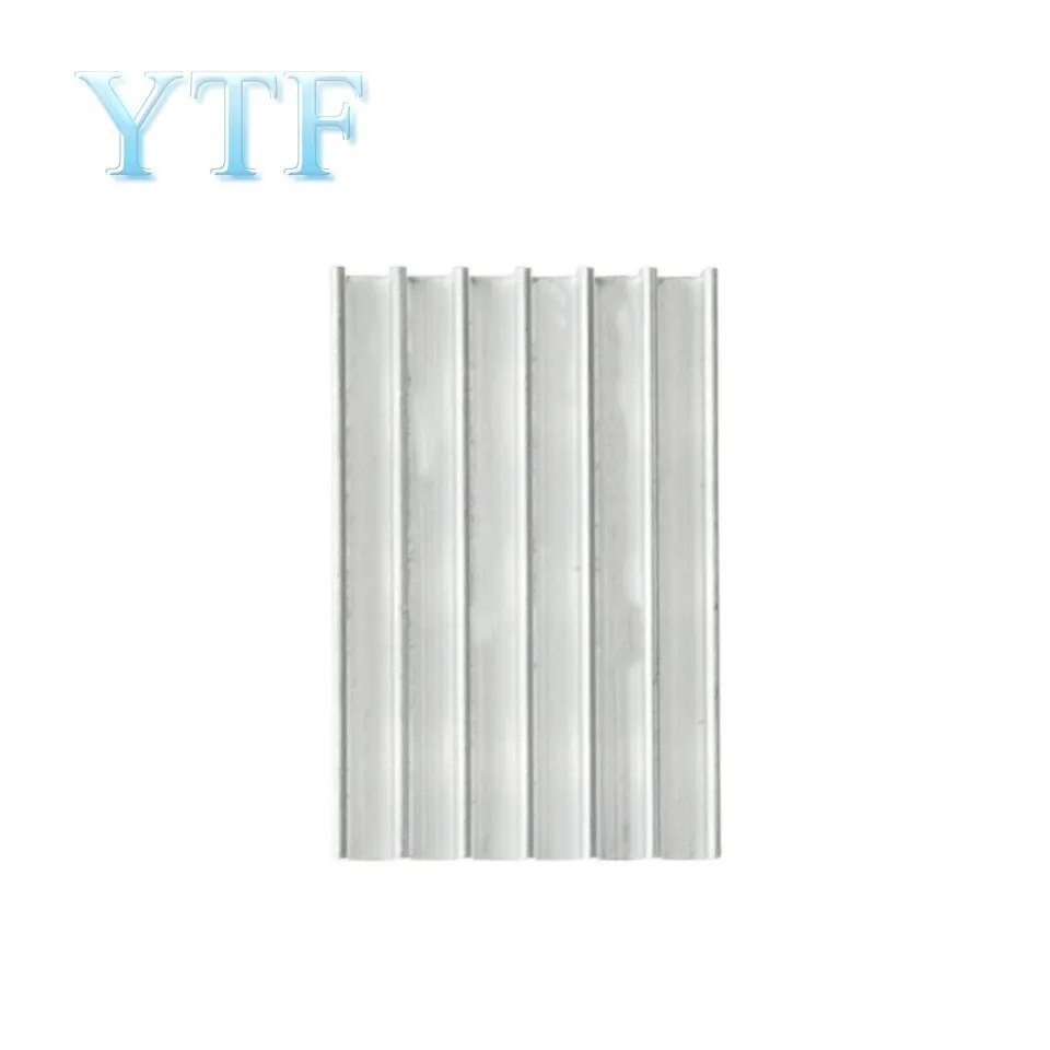 10PCS Heatsink Radiator Cooler Radiator 30x20x6MM High Quality Silver Slot Heat Sink 