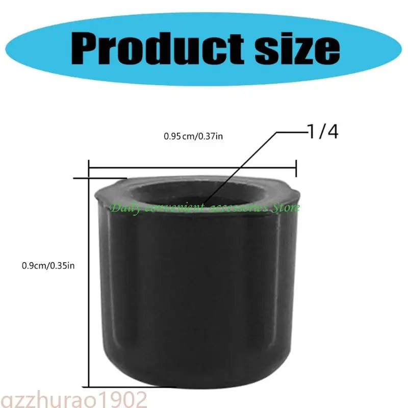 97QB بلاستيك خفيفة الوزن 1/4inch كاميرا المسمار أغطية المسمار لحماية ترايبود لمكافحة صدأ تصميم غلاف مقاوم للغبار الأسود