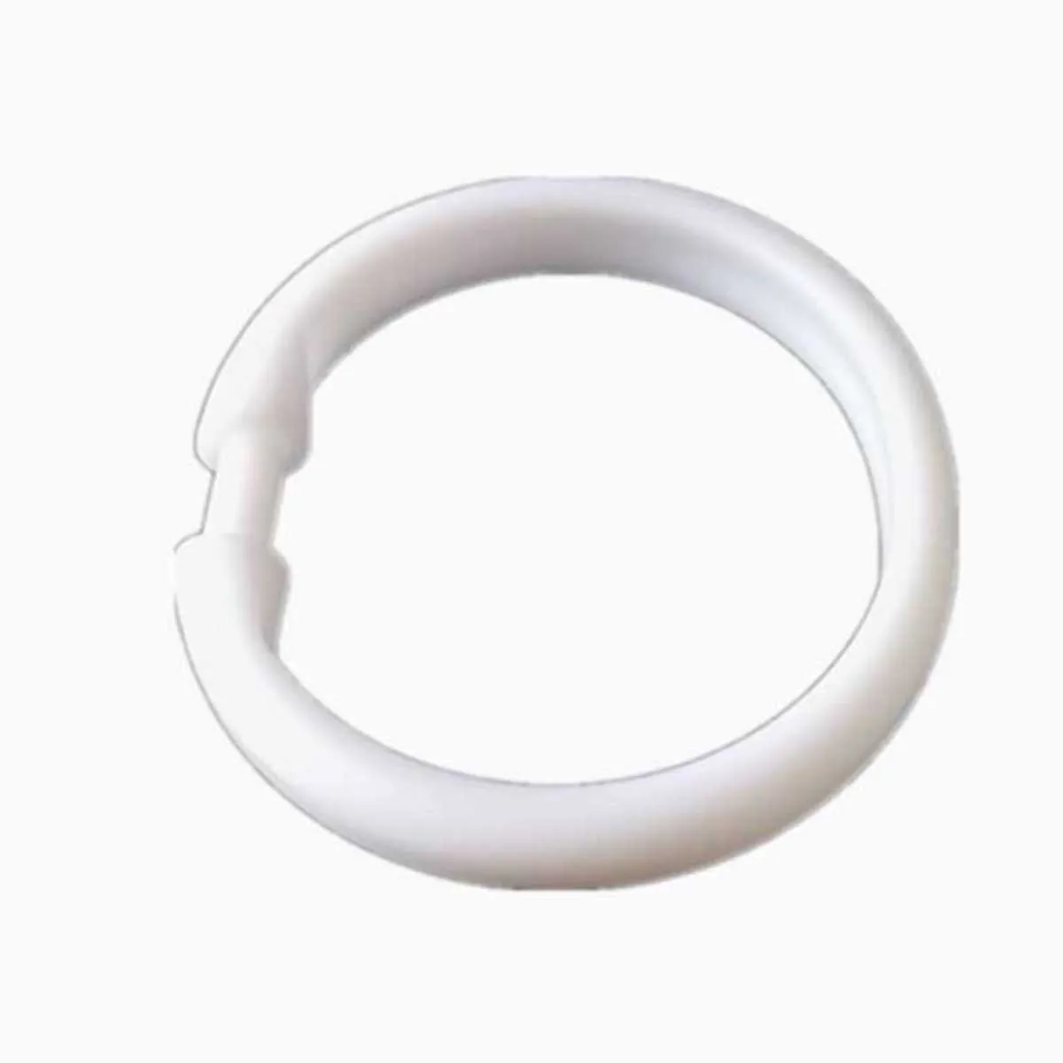 Thickened Plastic Circular Shower Curtain Hook Ring/Enlarged Curtain Buckle/Opening Hanging Ring Accessories