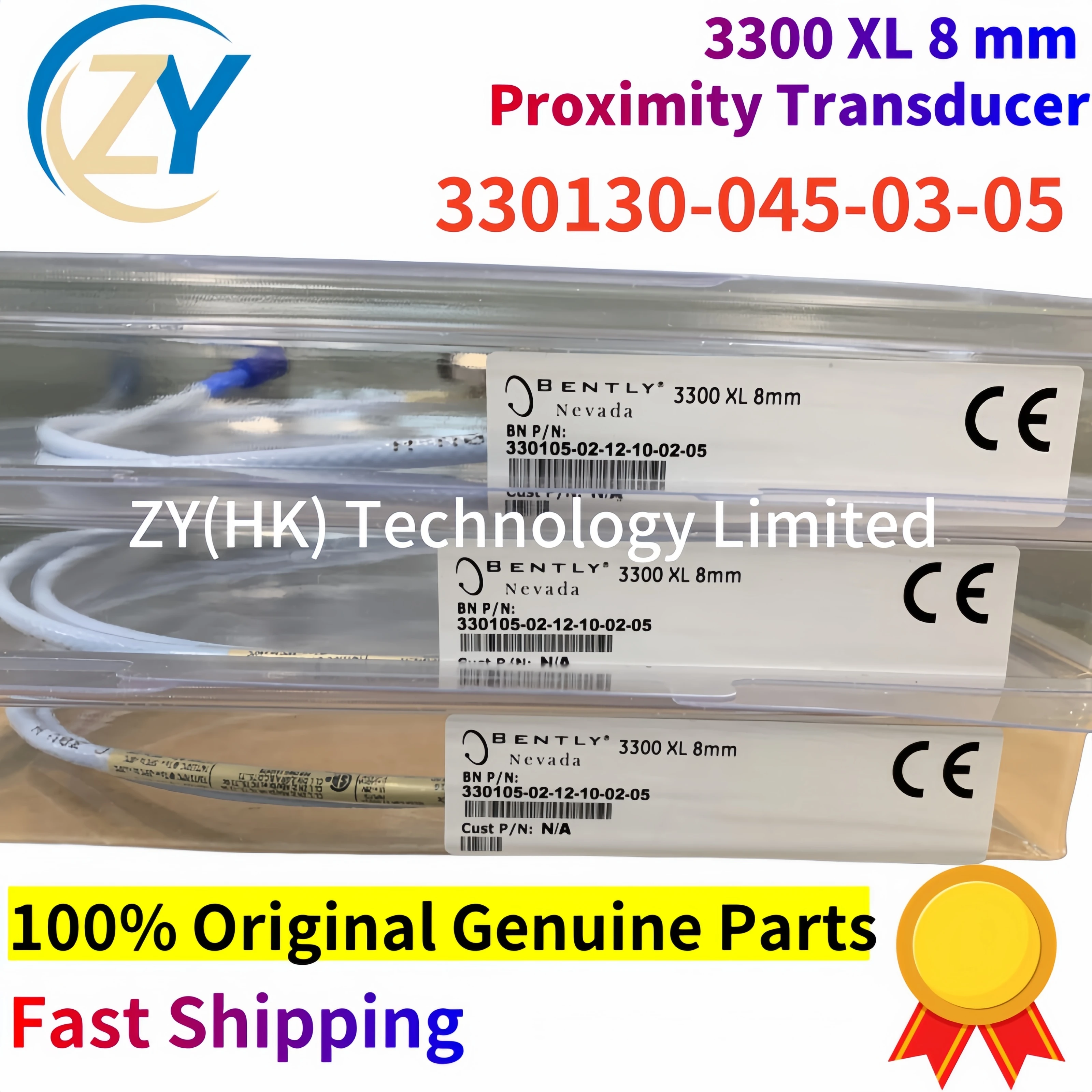 

100% Original 330130‐045‐03‐05 Bently 3300 XL 8MM 330130‐045 Proximity Transducer 330130 Brand New