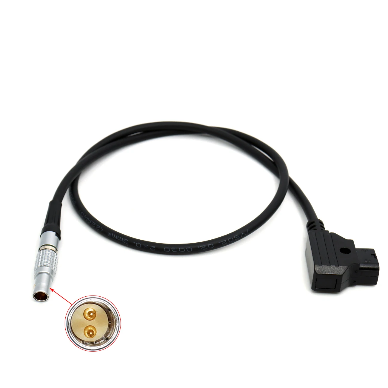 DTAP to 0B 2 pin for CVW SWIFT，Vaxis，Hollyland  600, Teradek Bolt Pro 300 TX / RX power cable