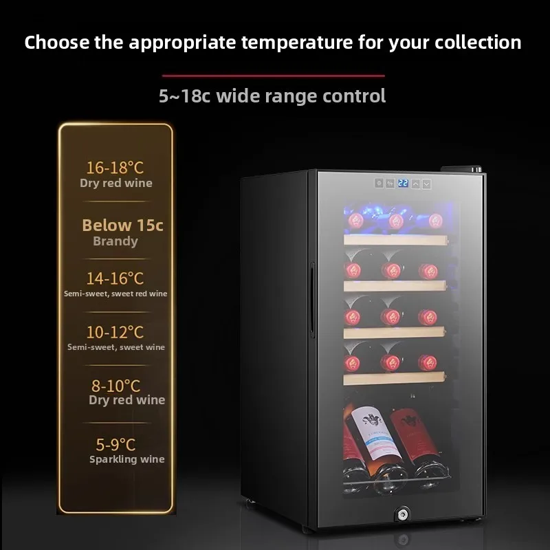 Armadietto per vino LXC armadietto per vino a temperatura costante frigorifero elettronico per uso domestico piccolo mini frigorifero per vino rosso sigaro