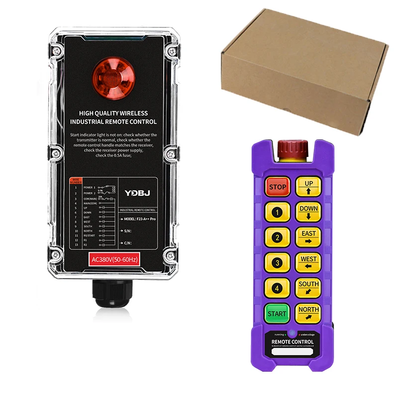 F23-A++ PRO Industrial Wireless Smart Remote Control Long Distance Customizable Factory Direct Sale for Crane Hoist Winch