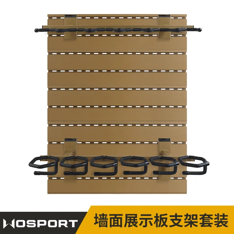

WOSPORT настенная винтовка, тактическое военное оборудование для фанатов, выставочный зал, набор досок для хранения, высокая грузоподъемность