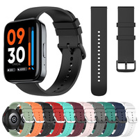 22mm 20mm Sport Strap For Realme Watch 3 Pro Smart Watch Band Replacement Soft Silicone Bracelet For Realme Watch 2/S Accessorie