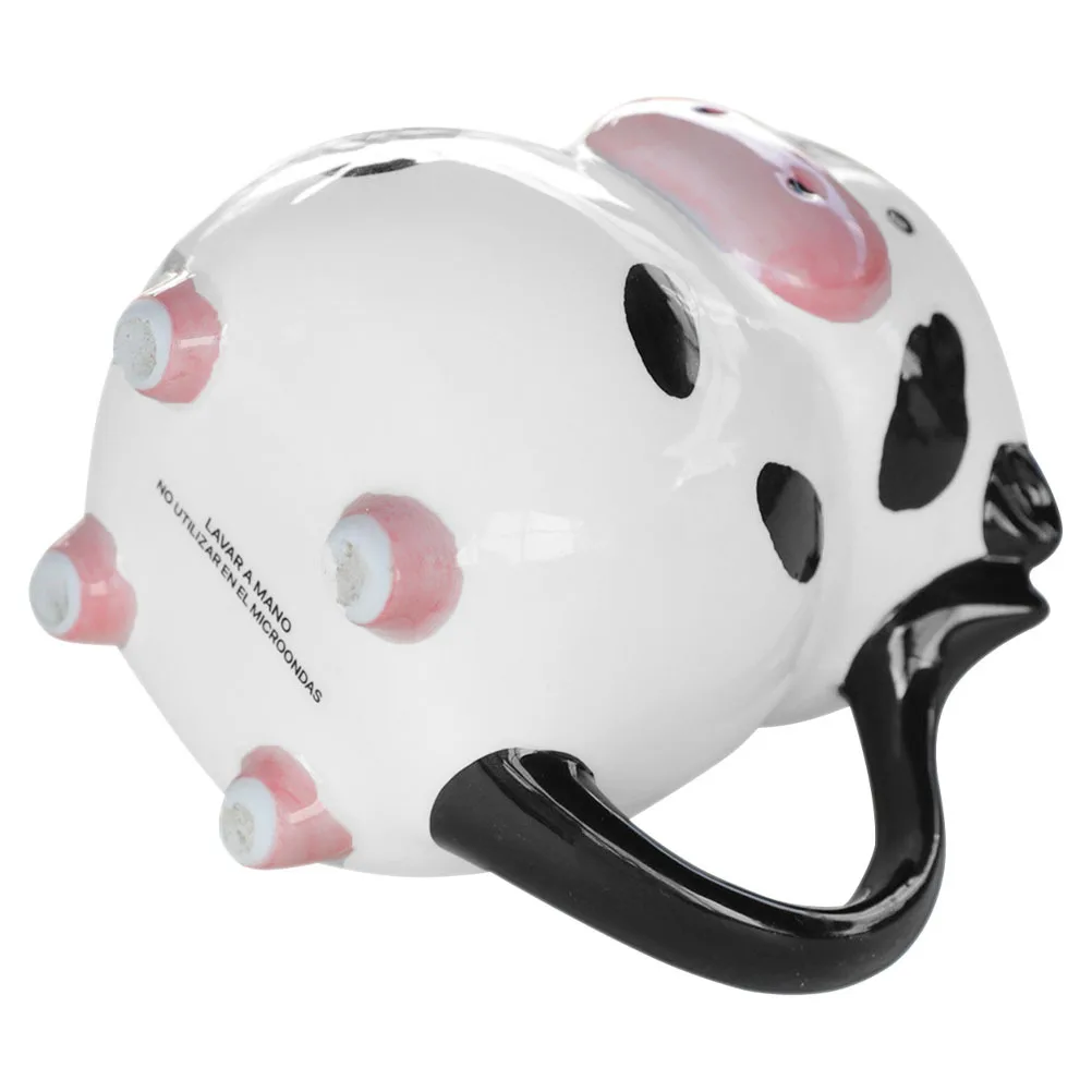 

Cute Ceramic Coffee Mug Cow Shaped 3D Large Capacity Non-Skid Bottom Ideal for Women Office Decor Mugs for Women