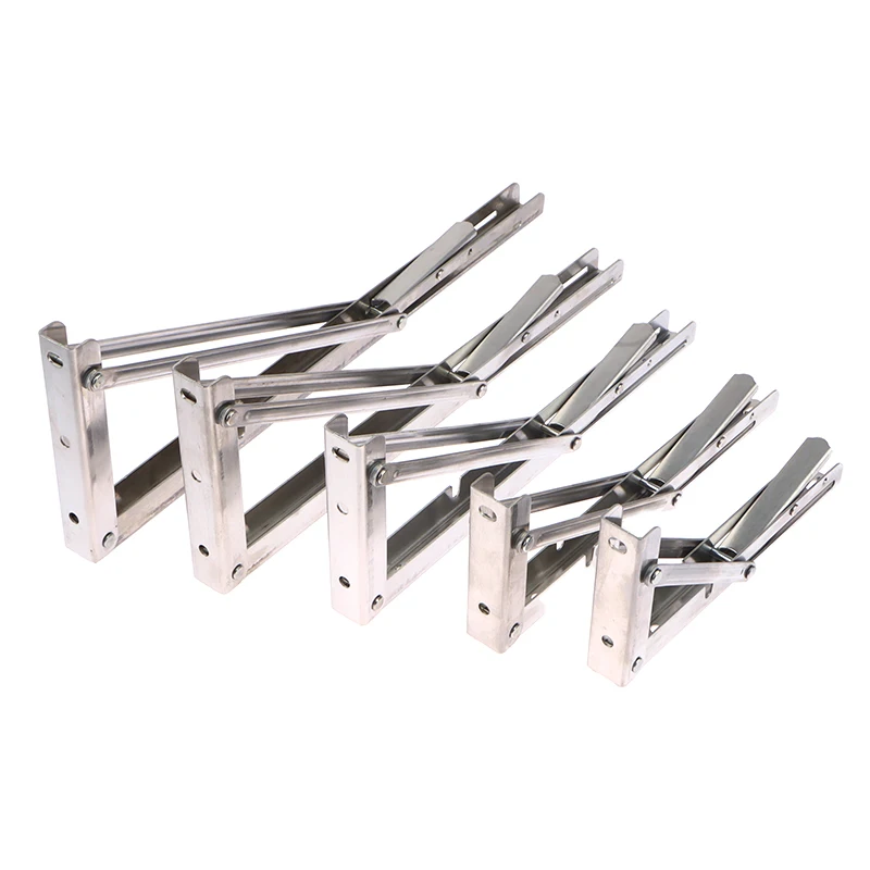 Adjustable Wall Shelves Caravan Triangle Folding Angle Bracket Heavy Support Mounted Table Shelves Home Hardware