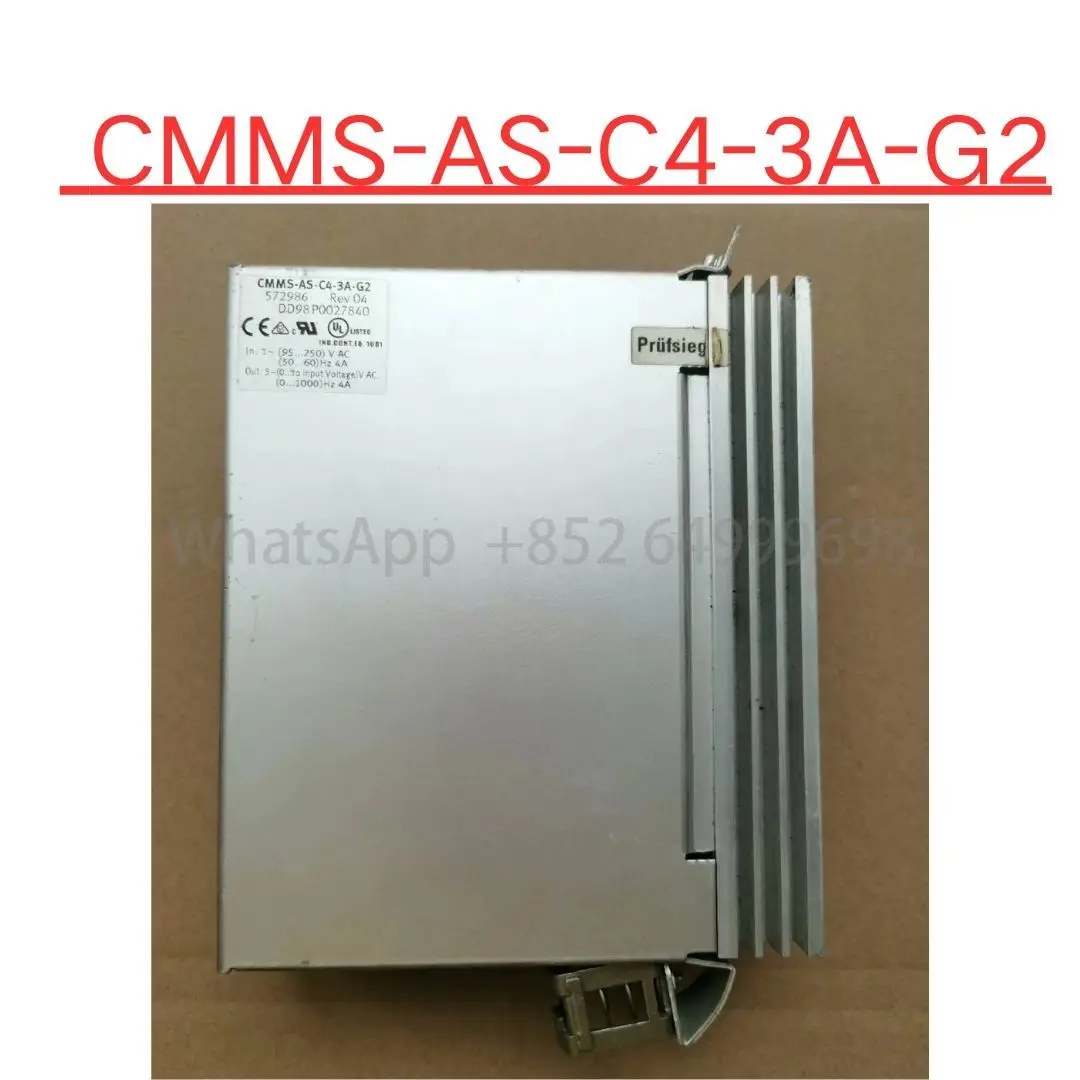 

Second-hand CMMS-AS-C4-3A-G2 servo driver Test OK