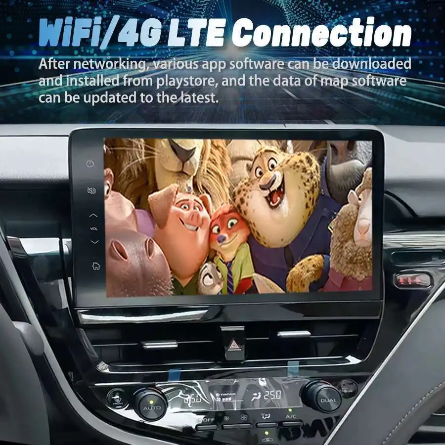 11.5inch Touch Screen Car Radio For Toyota Camry Car Radio Multimedia Video Player GPS Navigation Auto Stereo Head Unit Carplay